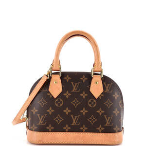 Louis Vuitton Alma Handbag Canvas Bb #238676L15B